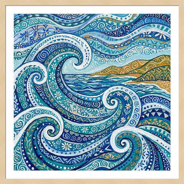 Crashing Waves In Folk Style