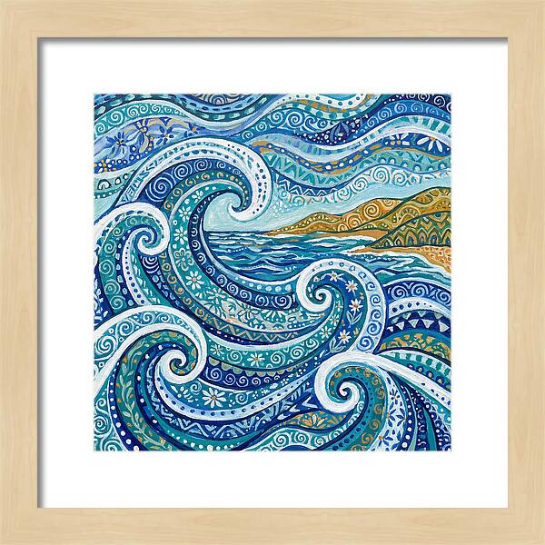 Crashing Waves In Folk Style