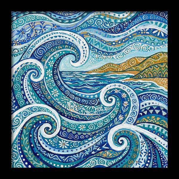 Crashing Waves In Folk Style