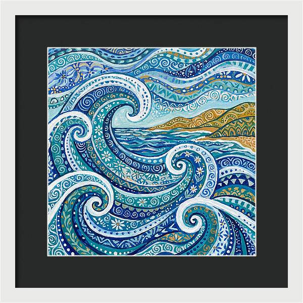 Crashing Waves In Folk Style