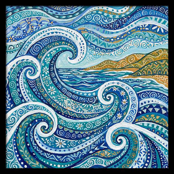 Crashing Waves In Folk Style