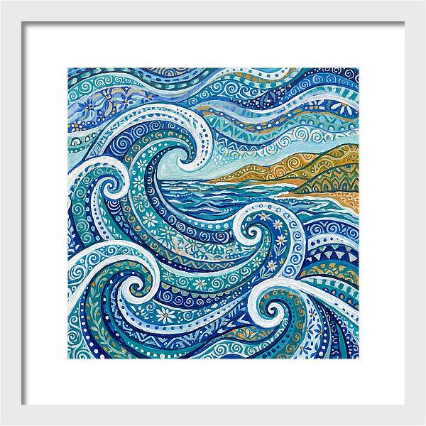 Crashing Waves In Folk Style