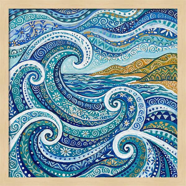 Crashing Waves In Folk Style