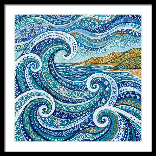 Crashing Waves In Folk Style
