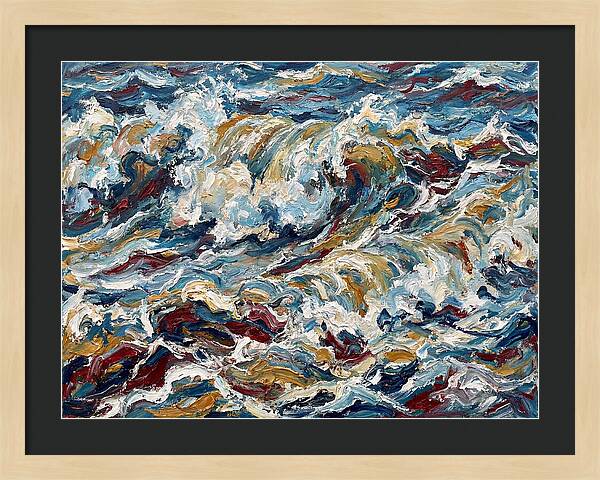 Crashing Waves In Motion