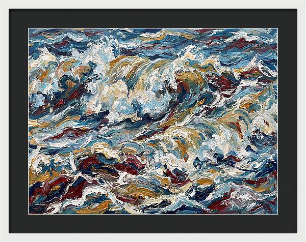 Crashing Waves In Motion