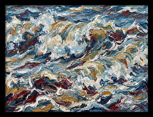 Crashing Waves In Motion