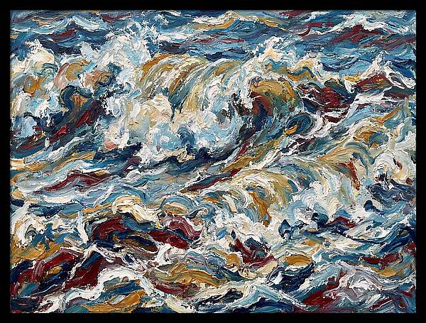 Crashing Waves In Motion