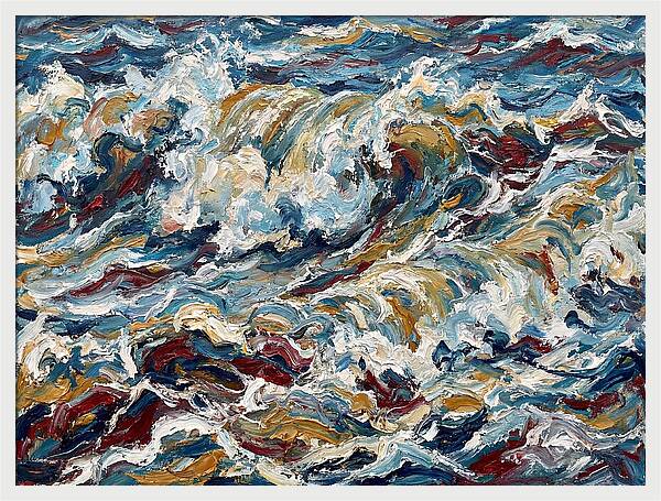 Crashing Waves In Motion