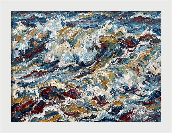 Crashing Waves In Motion