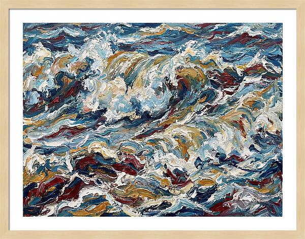 Crashing Waves In Motion