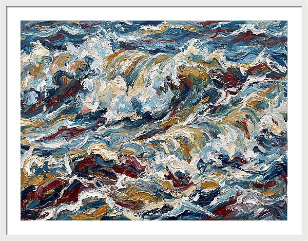 Crashing Waves In Motion
