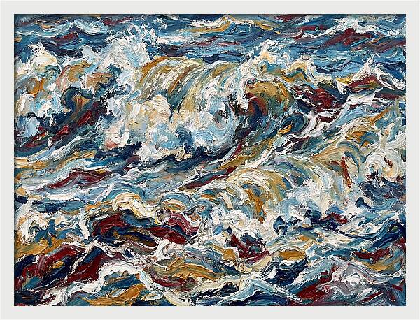 Crashing Waves In Motion