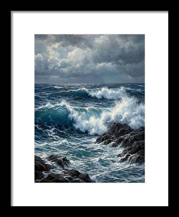 Crashing Waves In Realism