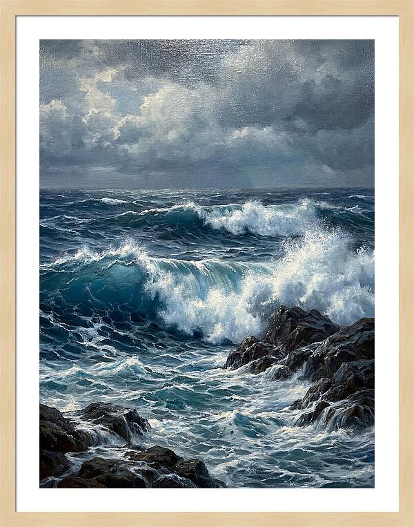 Crashing Waves In Realism