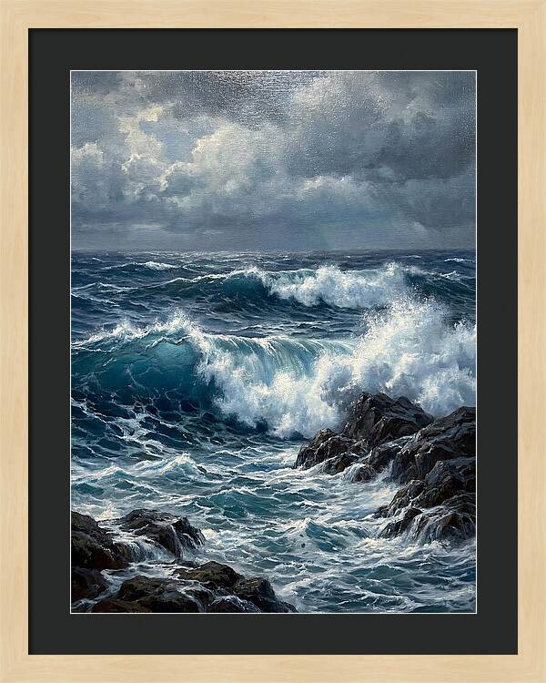 Crashing Waves In Realism