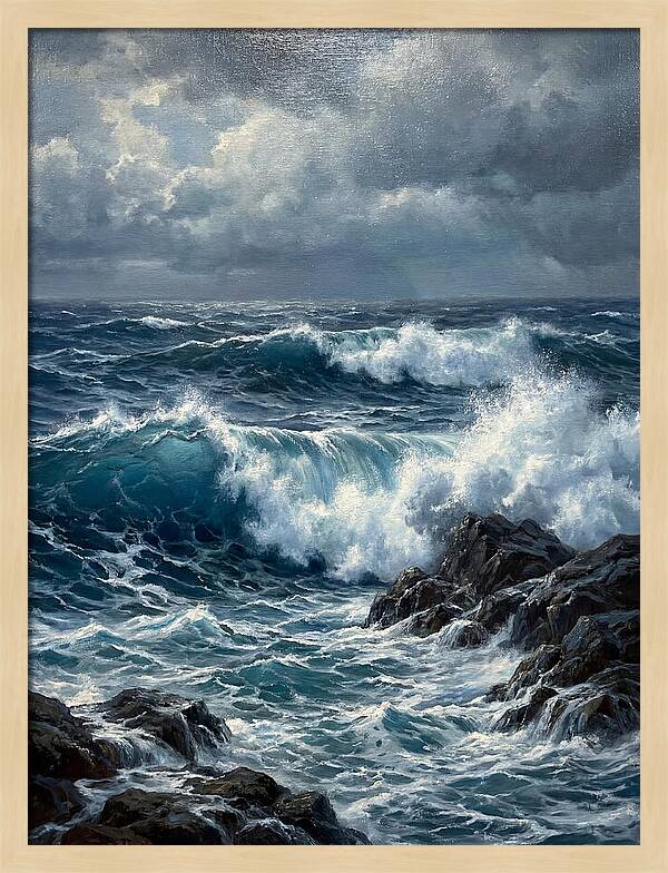 Crashing Waves In Realism