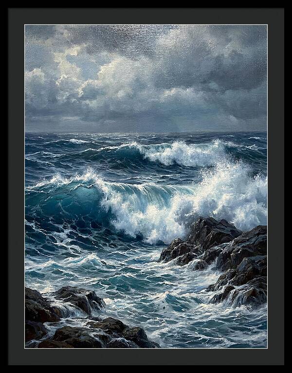 Crashing Waves In Realism