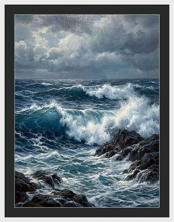 Crashing Waves In Realism