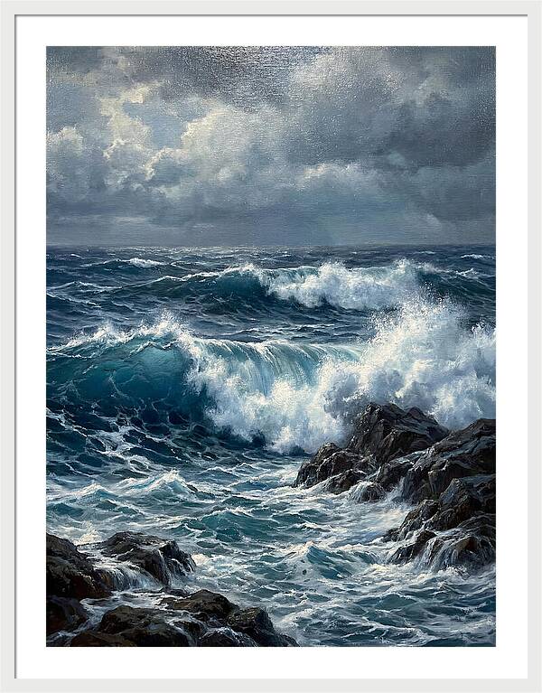 Crashing Waves In Realism