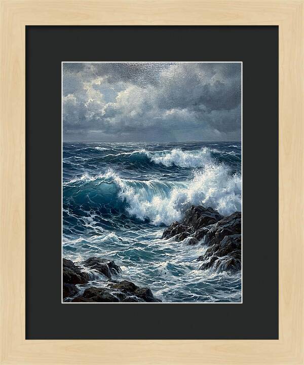 Crashing Waves In Realism