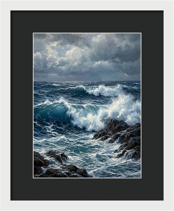 Crashing Waves In Realism