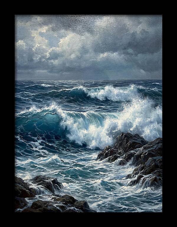 Crashing Waves In Realism