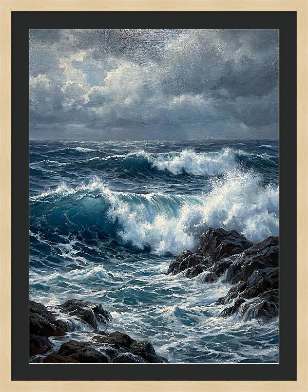 Crashing Waves In Realism