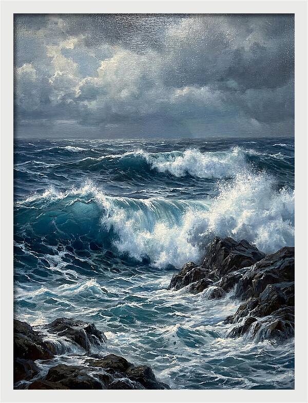 Crashing Waves In Realism