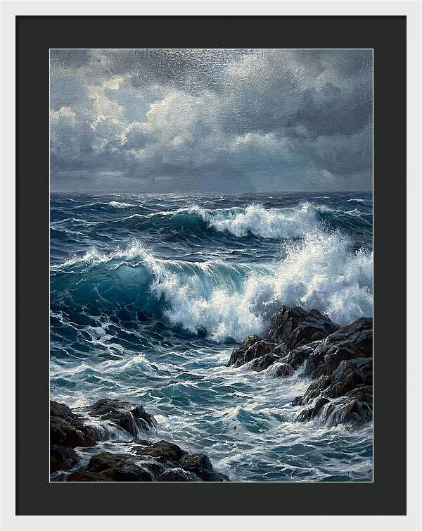 Crashing Waves In Realism