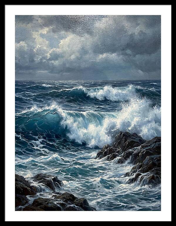 Crashing Waves In Realism