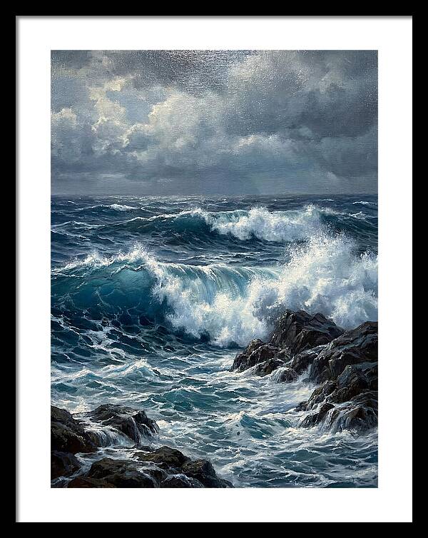 Crashing Waves In Realism