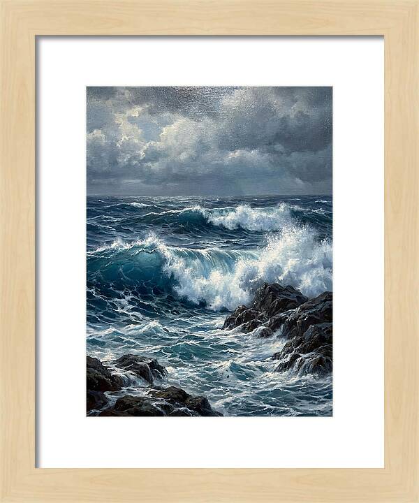 Crashing Waves In Realism