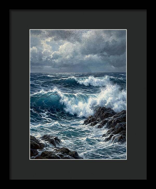 Crashing Waves In Realism