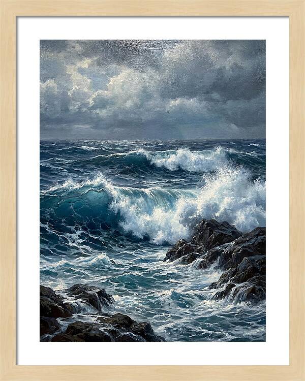 Crashing Waves In Realism
