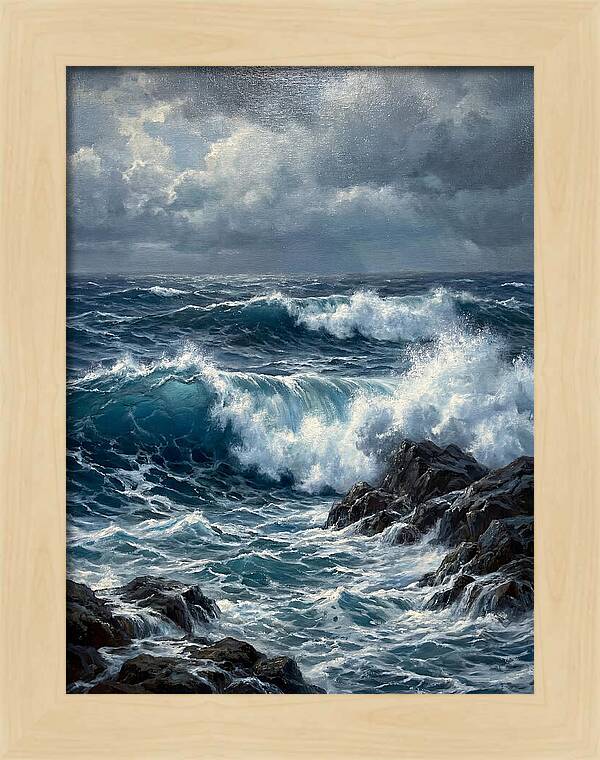 Crashing Waves In Realism