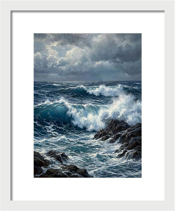 Crashing Waves In Realism