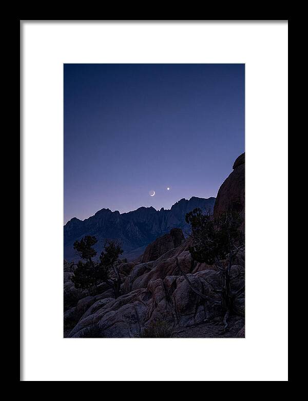Crescent Moon And Venus