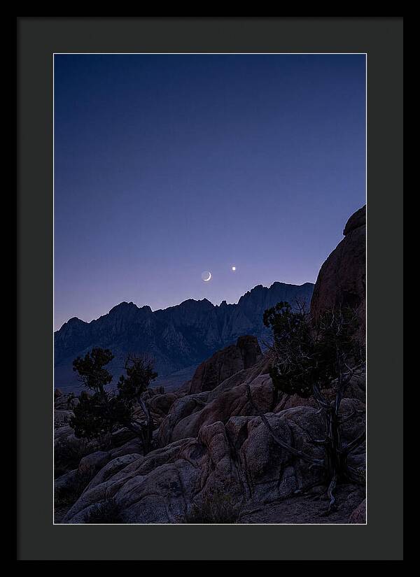 Crescent Moon And Venus