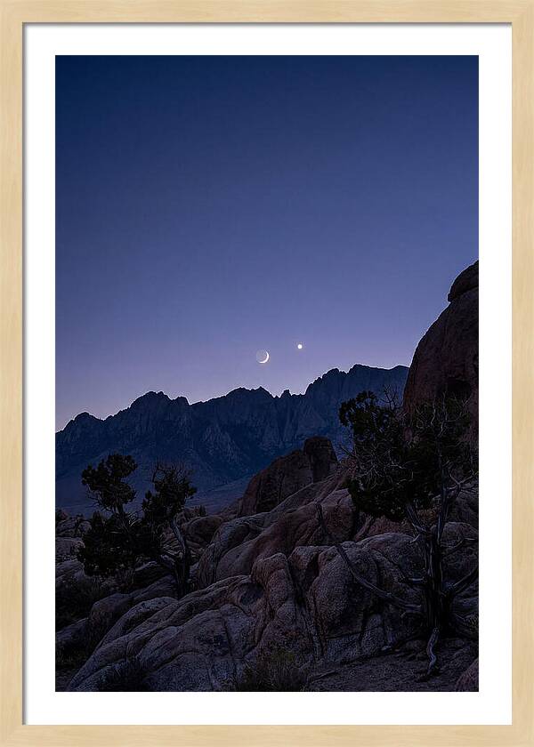 Crescent Moon And Venus