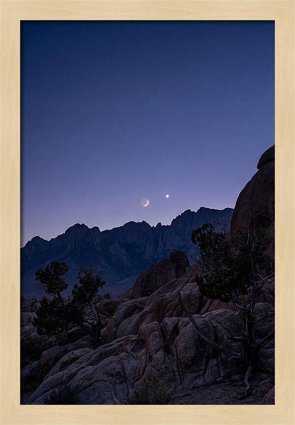Crescent Moon And Venus