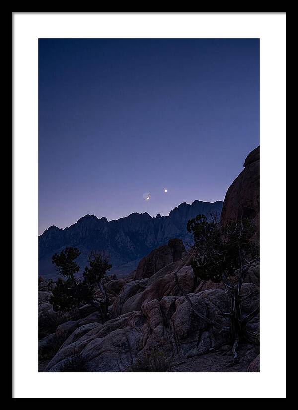 Crescent Moon And Venus