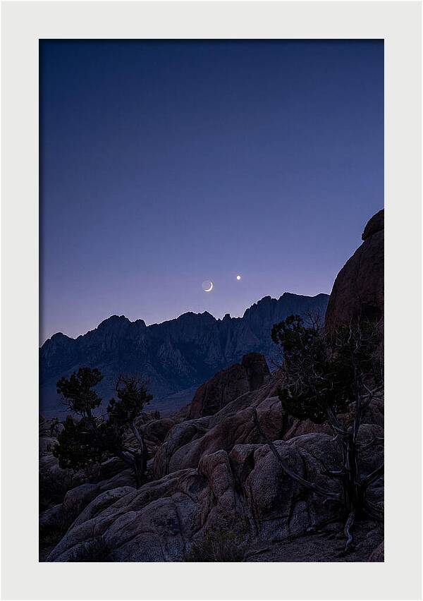 Crescent Moon And Venus