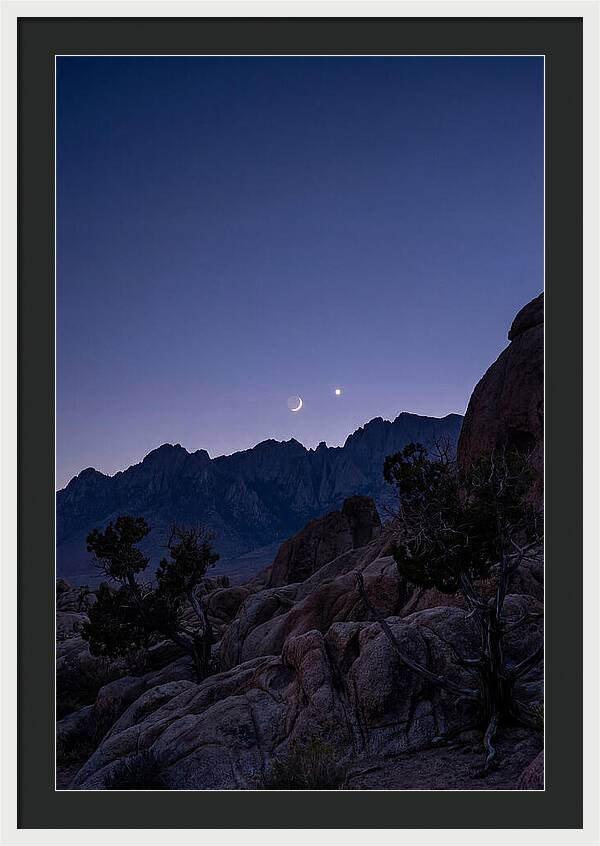 Crescent Moon And Venus