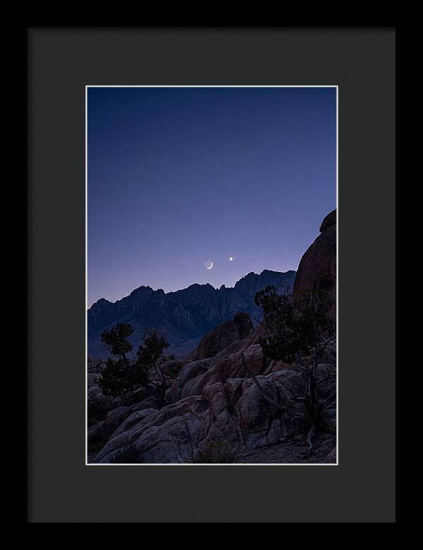 Crescent Moon And Venus