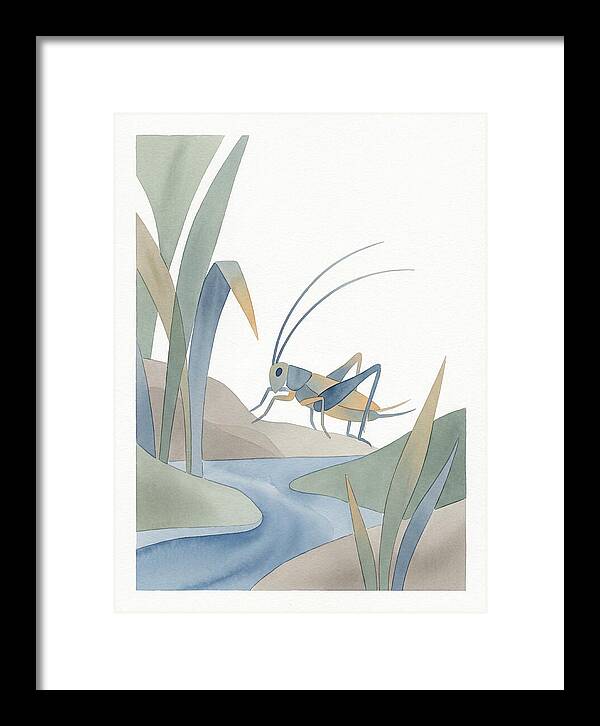 Cricket Among The Grass