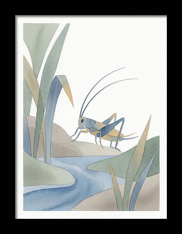 Cricket Among The Grass