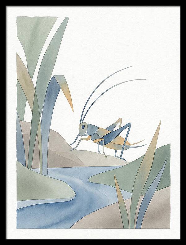 Cricket Among The Grass
