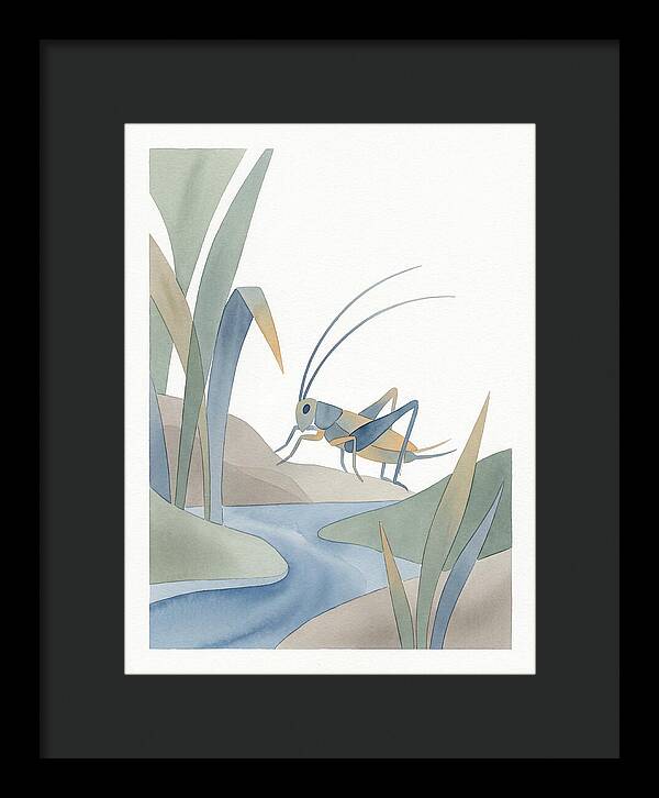Cricket Among The Grass