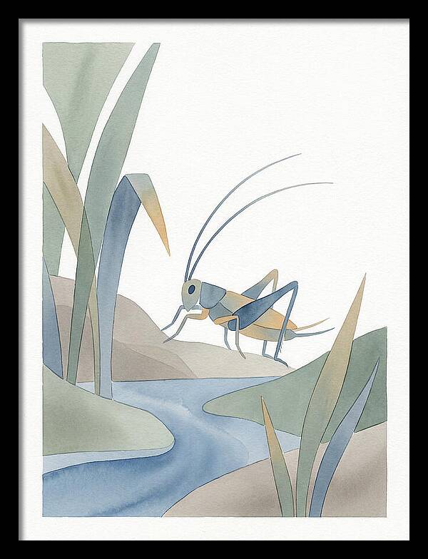 Cricket Among The Grass
